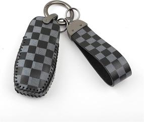 img 2 attached to Кнопки из автомобильной кожи MJKEYAuto - аксессуары для салона EXPLORER MUSTANG