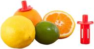 🍋 portable citrus tap set – lemon lime juicer, orange spout, and jalapeño corer – pack of 3 logo