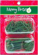 merry brite green christmas ornament logo