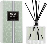 диффузор "nest fragrances" с диким эвкалиптом. логотип