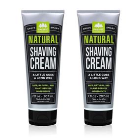 img 4 attached to 🪒 Pacific Shaving Company Natural Shave Cream: Cruelty-Free, Double-Pack, 7 oz Each