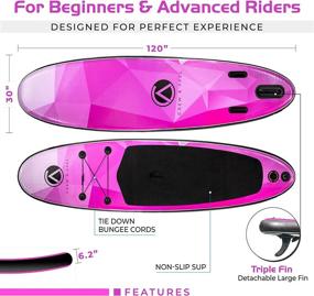 img 1 attached to Crew Axel Inflatable Paddleboard Beginners