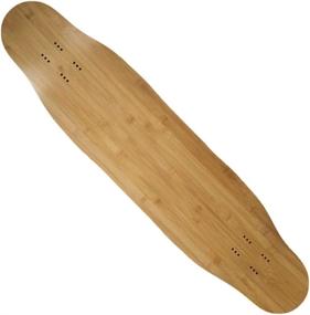 img 2 attached to 🛹 SKOCHO Bamboo and Fiberglass Longboard-Decks: Premium Blank Skateboard Deck for Ultimate Free Ride