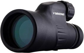 img 4 attached to 🦅 Wingspan Optics Explorer 12X50 Monocular - High-Powered, Bright, and Clear - Single-Hand Focus - Waterproof & Fog Proof - Ideal for Bird Watching, Wildlife Observation - Daytime Use - Formerly Polaris Optics