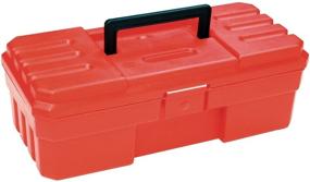 img 4 attached to Akro-Mils 12-Inch ProBox Plastic Toolbox for Tools, 🔧 Hobby or Craft Storage Toolbox, Model 09912 (12x6x4), in Red