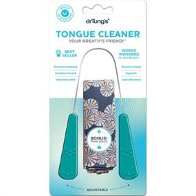 img 1 attached to 👅 1 Pack of Dr. Tung's Stainless Steel Tongue Cleaner for Effective Oral Care