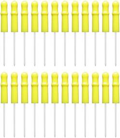 img 2 attached to 🟡 Caulk Cap CCY: The Ultimate 2, 12, 24 Pack Yellow Solution
