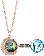 🌀 rotating pendant double stitch nightmare necklace for enhanced seo logo