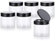 📦 clear large plastic refillable black: organize and store in style logo