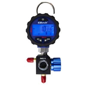 img 2 attached to 🌡️ Optimized Elitech SMG-1L Single Manifold Gauge with Pressure Gauge for 87+ Refrigerants, Ranging from -14.5 to 500 PSI