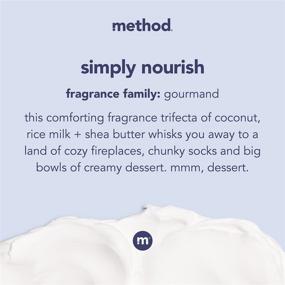 img 2 attached to 🧼 Method Simply Nourish Bar Soap, 6 oz, 4 pack, Varying Packaging Options