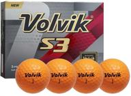 🏌️ volvik s3 golf balls (12-pack): superior quality for high performance logo