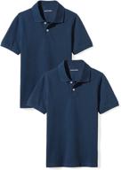 optimized search: amazon essentials little bright boys' uniform clothing - tops, tees & shirts logo