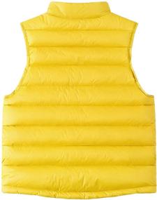 img 2 attached to AIEOE Lightweight Sleeveless Outwear Waistcoat Boys' Clothing for Jackets & Coats