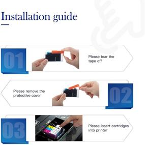 img 2 attached to 🖨️ Valuetoner Compatible Ink Cartridge Replacement for HP 564XL 564 XL Combo Pack for Photosmart 5510 5520 6520 7510 7520 Premium C309A C410A Printer (3 Black, 3 Photo Black, 3 Cyan, 3 Magenta, 3 Yellow) - Improved SEO!