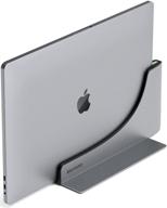 💻 вертикальная док-станция ascrono - совместима с macbook pro 13, 15 и 16 дюймов c touch bar - док-станция с двумя портами usb-c thunderbolt 3 (40 гбит/с) логотип