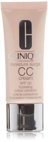 img 3 attached to 🎨 Hydrating Colour Corrector: Clinique Moisture Surge CC Cream with Broad Spectrum SPF 30 (Light-Medium Shade) - 1.4 Oz