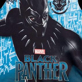 img 2 attached to 🐾 Optimized Marvel Black Panther Pajamas for Boys
