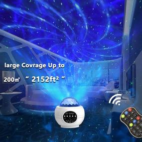 img 2 attached to 🌌 ELECBYTES Star Projector Galaxy Light Projector with Hi-Fi Bluetooth Speaker - 32 Color Modes, Remote Control - Ideal Gift for Teens - Perfect for Bedrooms, Game Rooms, and Relaxation