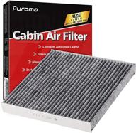 🌬️ enhanced air quality: puroma cabin air filter with activated carbon for toyota, lexus, scion (1 pc) logo