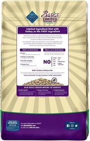 img 3 attached to Blue Buffalo Basics Grain Free Natural Indoor Mature Dry Cat Food for Senior Cats - Limited Ingredient Diet, Turkey & Potato