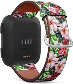 img 2 attached to Compatible Fitbit Versa Quick Release Replacement Wellness & Relaxation for App-Enabled Activity Trackers