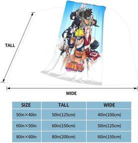 img 1 attached to Anime Blanket Flannel Bedding Decoration