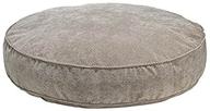 bowsers super soft round bed: small cappuccino treats edition - cozy and stylish pet bed logo