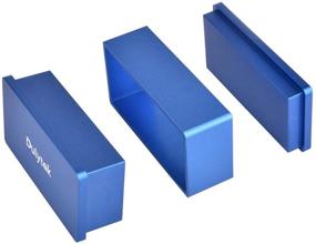 img 1 attached to 🔲 Dulytek Pre-Press Form: Rectangular 2"x4" Anodized Aluminum - Ultimate Extraction Prep Tool