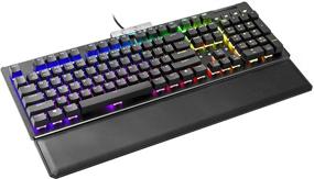 img 3 attached to 💡 EVGA Z15 RGB Gaming Keyboard: Backlit LED, Hotswappable Kaihl Speed Bronze Switches