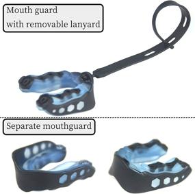 img 2 attached to Football Mouthguard Taekwondo Basketball Lacrosse Sports & Fitness for Team Sports