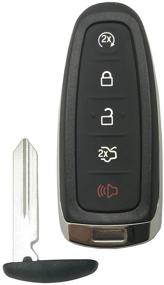 img 3 attached to Keyless Entry Replacement Key Fob Cover Case for Ford Escape Edge Explorer Focus Flex Taurus Fusion Lincoln MKS MKT MKX CMX - Enhanced Shell Design
