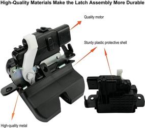 img 1 attached to 🚘 Trunk Lock for Kia Sorento 2016-2019 | Rear Tailgate Lock Latch Liftgate Actuator | Part #81230-C5000