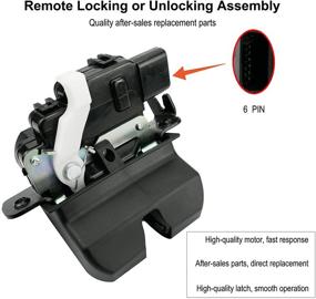 img 3 attached to 🚘 Trunk Lock for Kia Sorento 2016-2019 | Rear Tailgate Lock Latch Liftgate Actuator | Part #81230-C5000