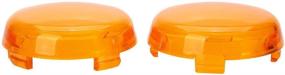 img 3 attached to Enhance Your Harley-Davidson's Style with ZYTC Amber Turn Signal Lens Covers (Pack of 2)