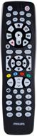 philips backlit universal remote control for samsung, vizio, tcl, hisense, sony, rca, panasonic, roku, apple tv, smart tvs, streaming players, blu-ray, dvd - 8-device, black (model srp9488c/27) logo