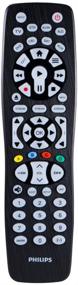 img 4 attached to Philips Backlit Universal Remote Control for Samsung, Vizio, TCL, HiSense, Sony, RCA, Panasonic, Roku, Apple TV, Smart TVs, Streaming Players, Blu-Ray, DVD - 8-Device, Black (Model SRP9488C/27)