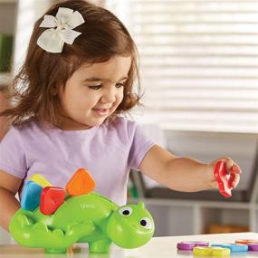 img 2 attached to 🦖 Steggy the Fine Motor Dino: Montessori Toy for Color Recognition & Fine Motor Development (Ages 18+ months)