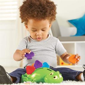 img 3 attached to 🦖 Steggy the Fine Motor Dino: Montessori Toy for Color Recognition & Fine Motor Development (Ages 18+ months)