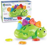 🦖 steggy the fine motor dino: montessori toy for color recognition & fine motor development (ages 18+ months) logo