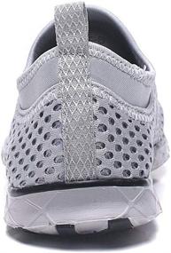 img 1 attached to Kenswalk Lightweight Walking Sneakers 007 081Deepgrey: Stylish Men's Athletic Shoes for Comfortable Walking