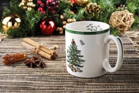 img 1 attached to 🎄 Spode Christmas 12 Piece Dinnerware Service: Enhance Your Festive Dining Experience