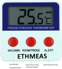 img 2 attached to ETHMEAS Digital Refrigerator Thermometer Function