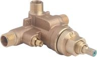 symmons 261xbody temptrol brass pressure-balancing shower valve: enhanced control with service stops логотип