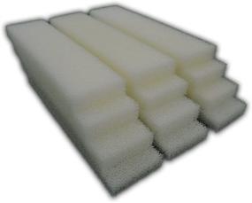 img 1 attached to 🧼 Premium Foam Filter Inserts for Hagen Fluval 404/405/406 (A-226) by Zanyzap: Enhance Water Filtration Efficiency