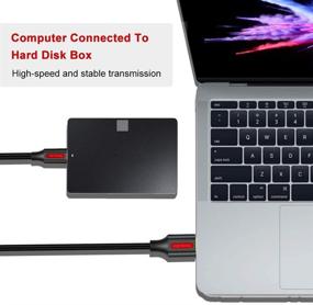 img 1 attached to 15FT USB 3.0 A Male to B Male Cable – High-Speed Data Transfer for Printers, External Hard Drives, and More!