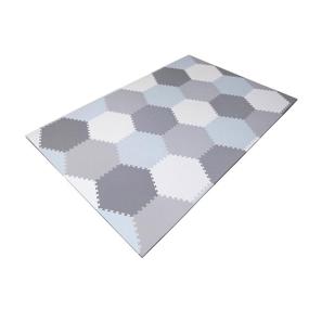 img 4 attached to 🧩 Baby Brielle Interlocking Hexagon Thickness: A Perfect Puzzle Playmat for Infants