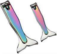 mermaid nail clipper set for ages 10-18 girls - ideal for christmas, birthdays & stocking stuffers logo