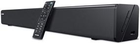 img 4 attached to Wireless Bluetooth 5.0 Soundbar - GooDee 30-Inch 60W Stereo 🔊 Audio Speaker for TV, Wall Mountable, Optical/Aux/RCA Connection, Remote Control - FS32-DYX