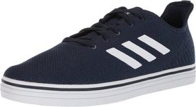 img 4 attached to 👟 Effortlessly Stylish: Adidas Carbon Black Chalk White Men's Fashion Sneakers